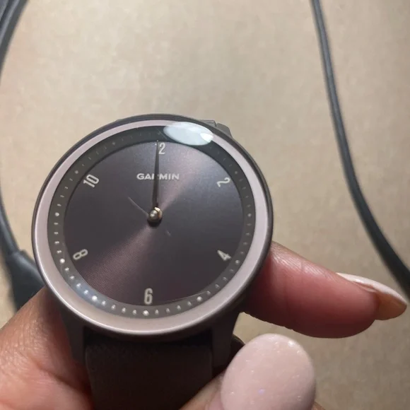 Garmin vivomove Sport Hybrid Smartwatch Cocoa - Picture 3 of 5